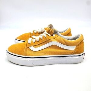 Vans Shoes Men 4.5 Women 6 Off The Wall Unisex Old Skool Classic Skate Yellow